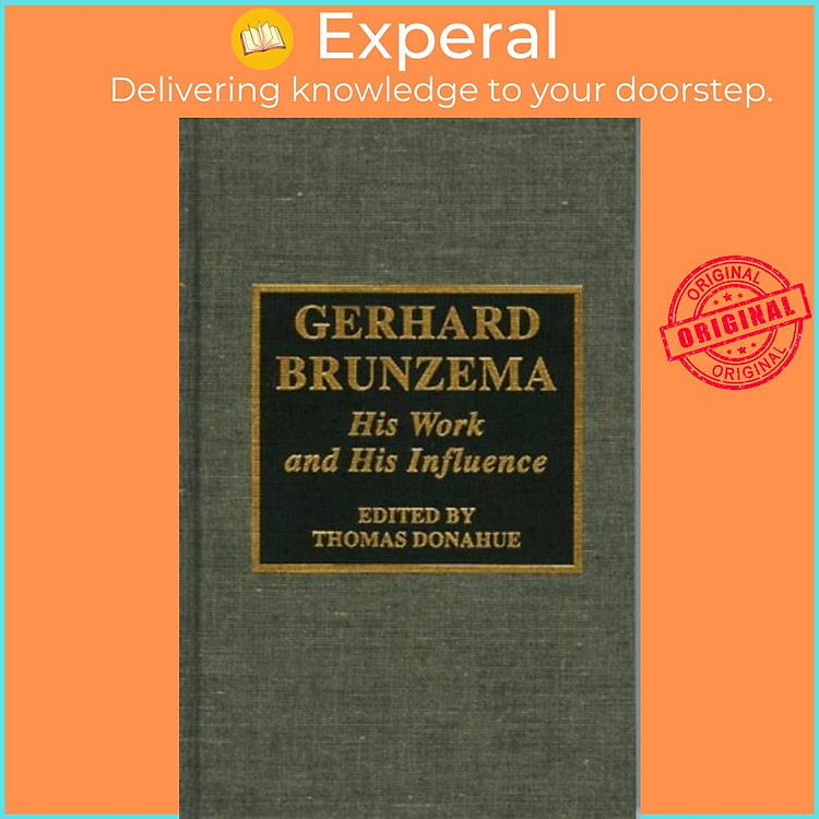 Sách - Gerhard Brunzema - His Work and His Influence by Thomas Donahue (UK edition, hardcover)