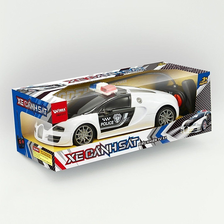Xe Cảnh Sát Điều Khiển Từ Xa DUKA Chính hãng Ưu đãi - Hình ảnh 4