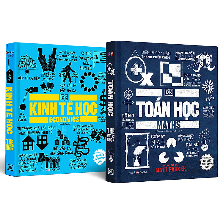 Combo 2 cuốn Khái lược những tư tưởng lớn (Chủ đề Toán học)