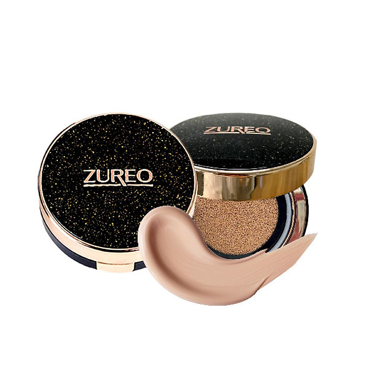 Kem nền che khuyết điểm mỏng nhẹ Zureo Glowing Vitamin BB Cushion