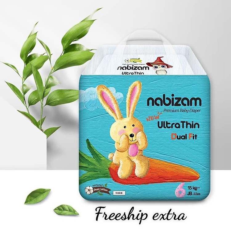 Tã Nabizam Ultra Thin nội địa Hàn Chính hãng Tiết kiệm - Hình ảnh 2