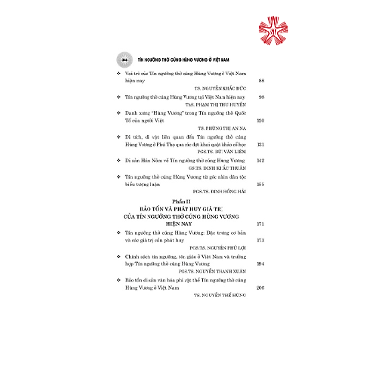 Tín ngưỡng thờ cúng Hùng Vương ở Việt Nam (bản in 2024) - Ảnh 6