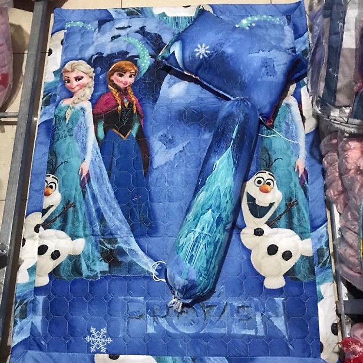 SET CHĂN GỐI CHO BÉ ĐI MẪU GIÁO ( KÈM RUỘT ) - MSP02