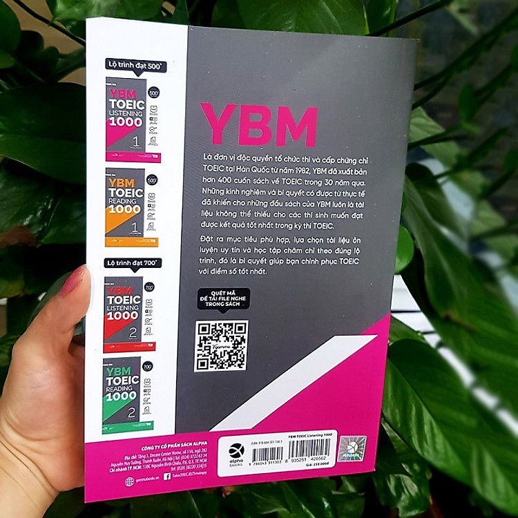 YBM TOEIC Listening 1000 Vol 1 (Tái Bản 2023) - Ảnh 3