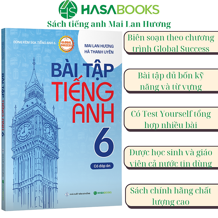 Bài Tập + Thực Hành Tiếng Anh 6 Global Success (Có Đáp Án) - Ảnh 2