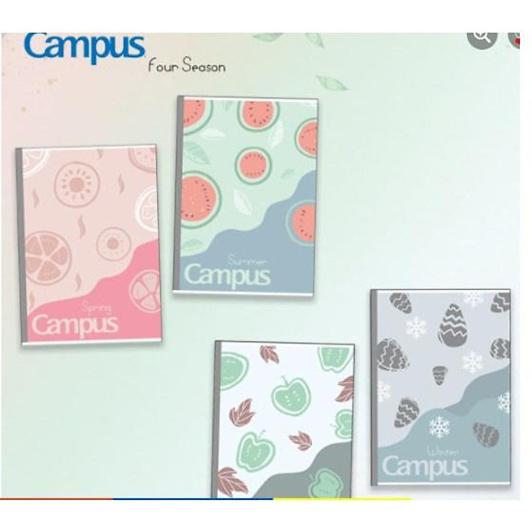 Vở kẻ ngang FourSeason 2 (5 quyển)