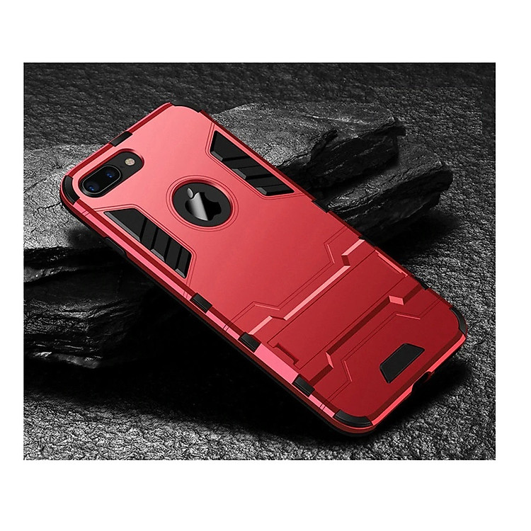 Ốp lưng chống sốc cho iPhone 7 Plus, iPhone 8 Plus có chân chống dựng máy