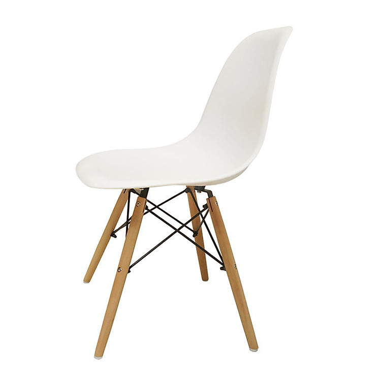 Ghế Eames nhựa chân gỗ J01