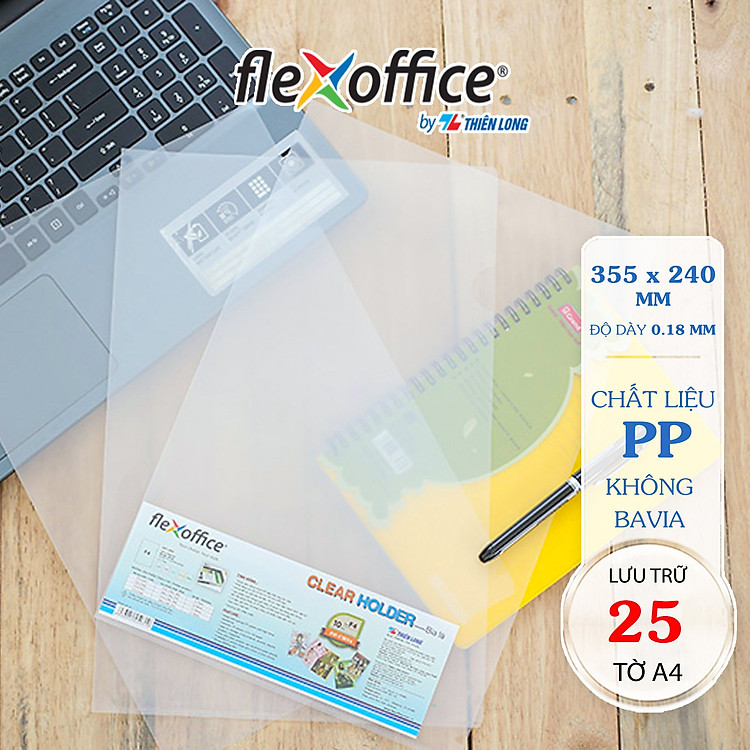 Bìa lá F4 Thiên Long Flexoffice FO – CH04