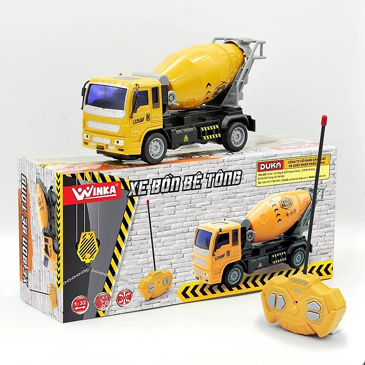 Xe Bồn Bê Tông Điều Khiển Từ Xa Chính hãng Giá tốt - Hình ảnh 3