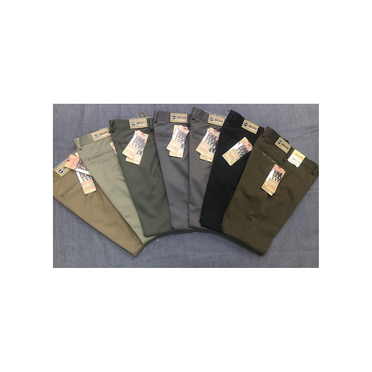 QUẦN KAKI DÀI TRUNG NIÊN NHIỀU MÀU CỰC ĐẸP