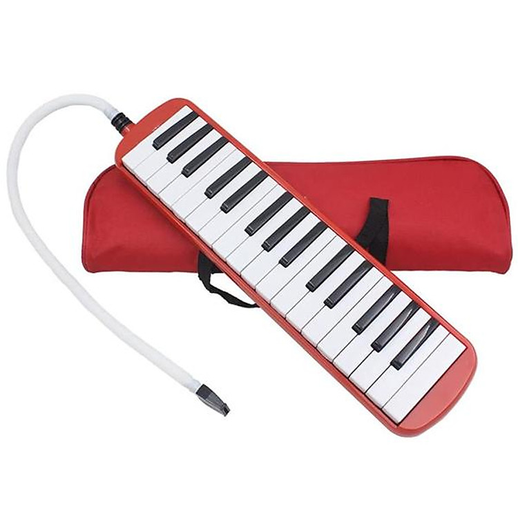 Kèn Melodica 32 Phím Màu Đỏ Chính hãng Giá rẻ - Hình ảnh 2