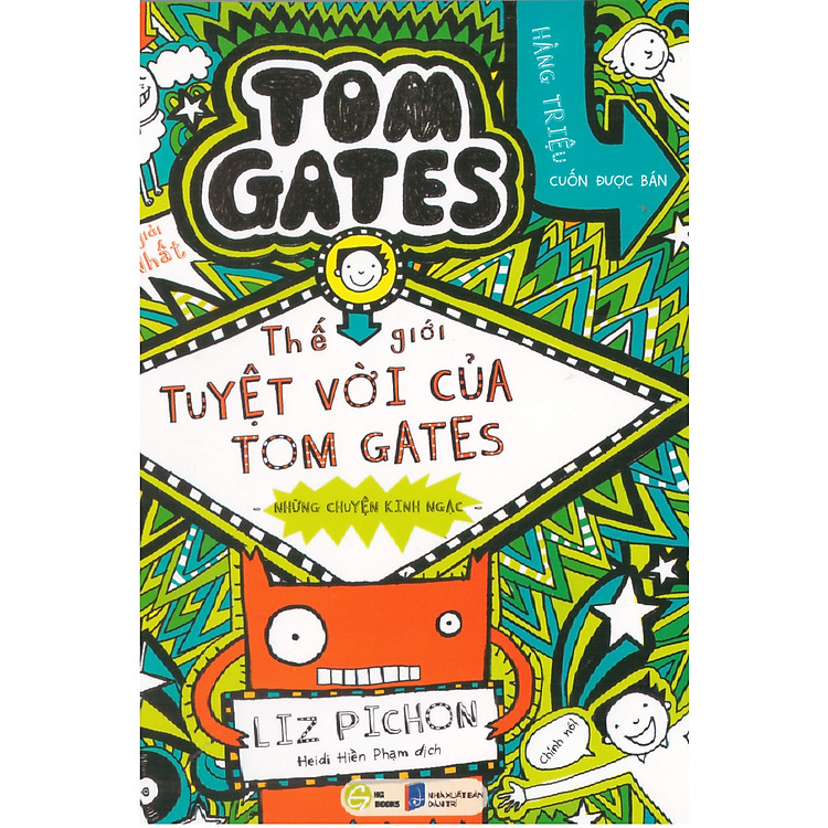 Thế giới tuyệt vời của Tom Gates bộ 4 cuốn