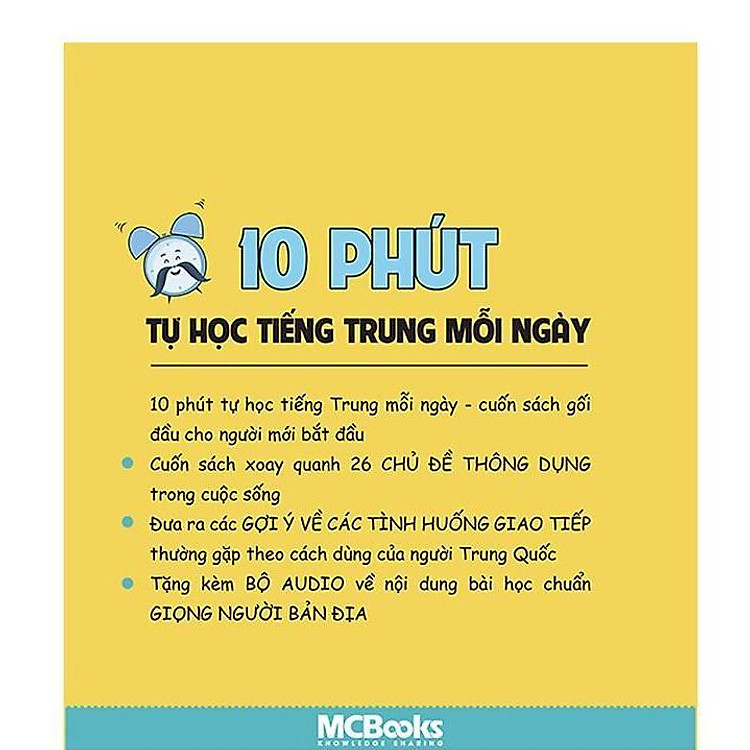 10 Phút Tự Học Tiếng Trung Mỗi Ngày - Ảnh 3
