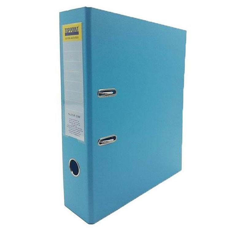 Bìa Còng 7cm Toppoint TOP-218F – Xanh da trời