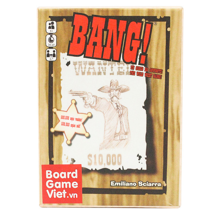 Trò Chơi Boardgames BGV Bang! - Cơ Bản