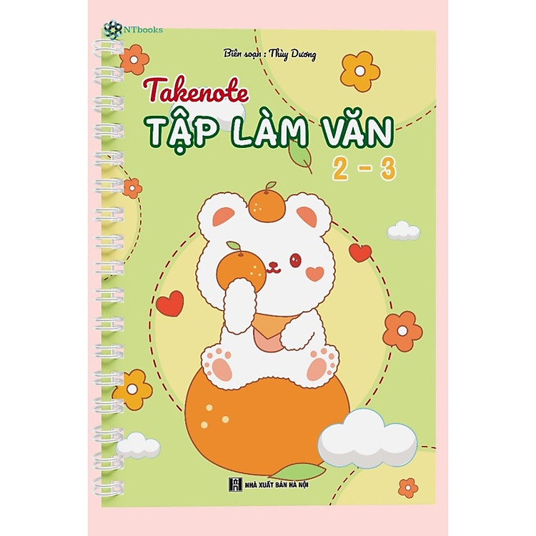 Sách TakeNote Tập làm văn Lớp 2-3 Khổ A5