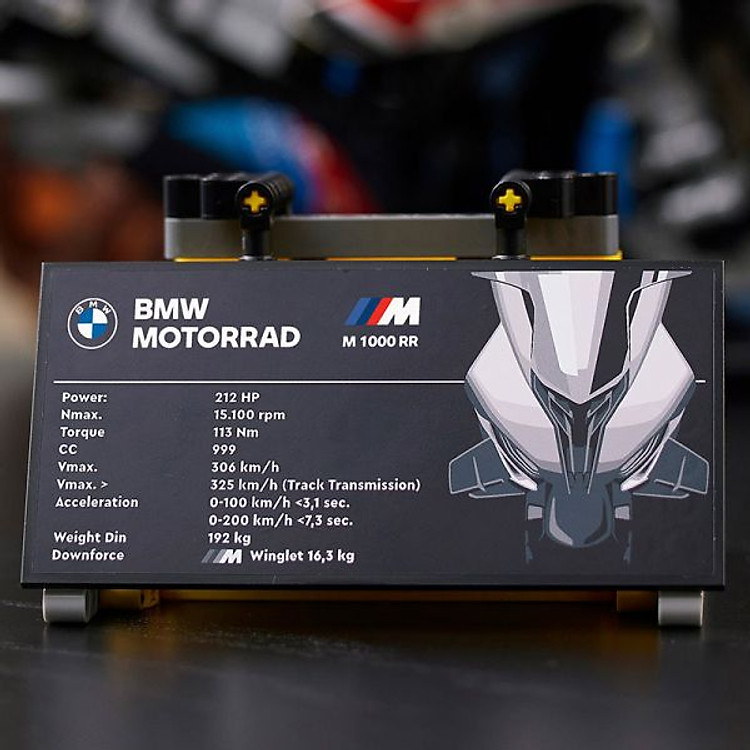 Đồ Chơi LEGO Siêu Mô Tô BMW Chính hãng Tiết kiệm - Hình ảnh 4