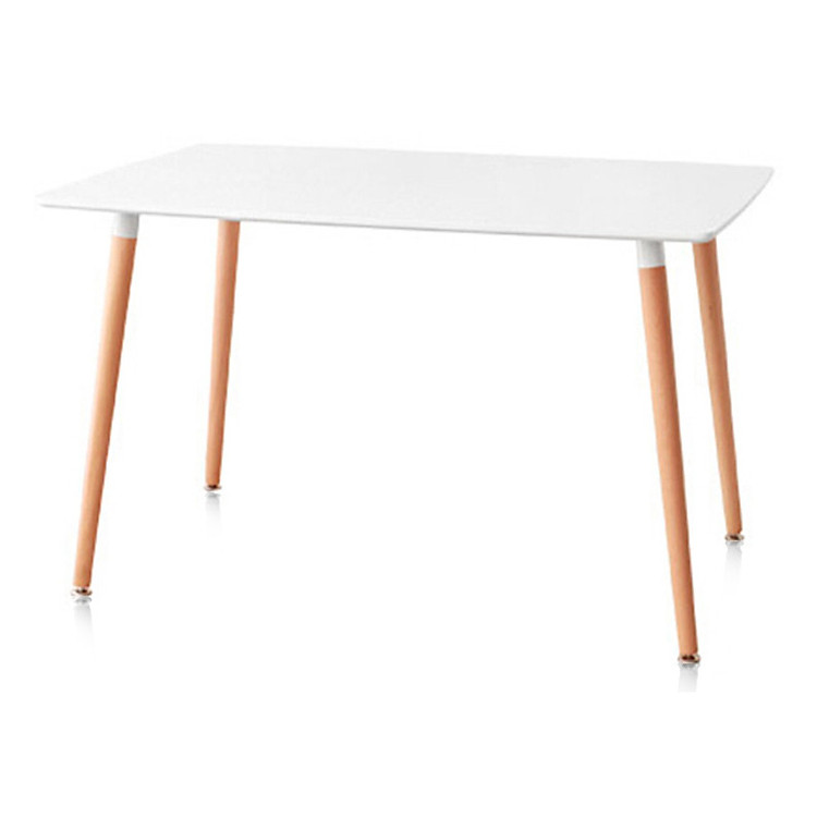 Bàn ăn chân gỗ nhập khẩu