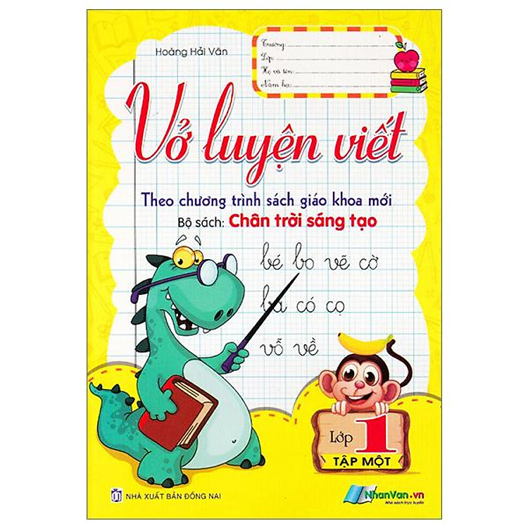 Vở Luyện Viết Lớp 1 – Tập 1 (Tái Bản 2024)