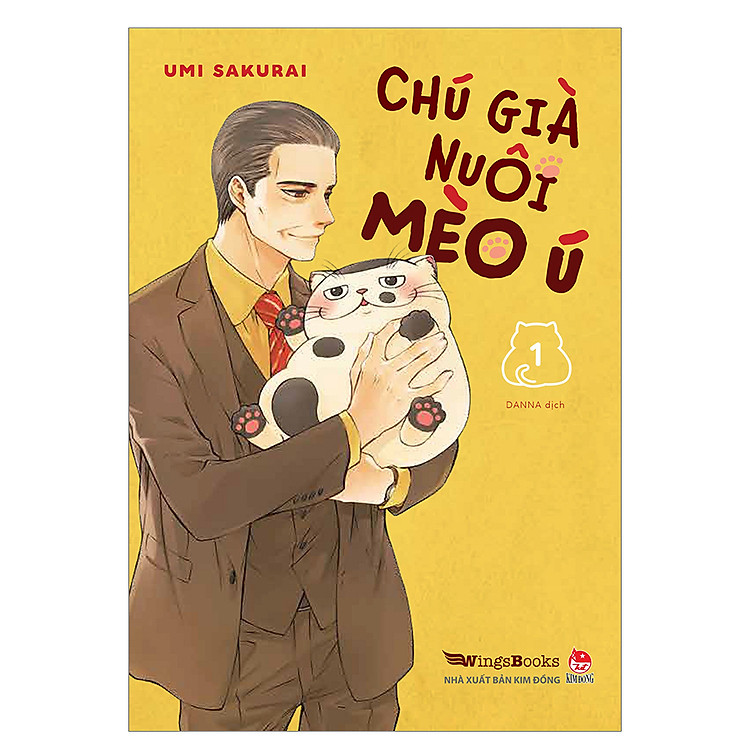 Sách Chú Già Nuôi Mèo Ú - Tập 1 (Tặng Kèm Sticker)