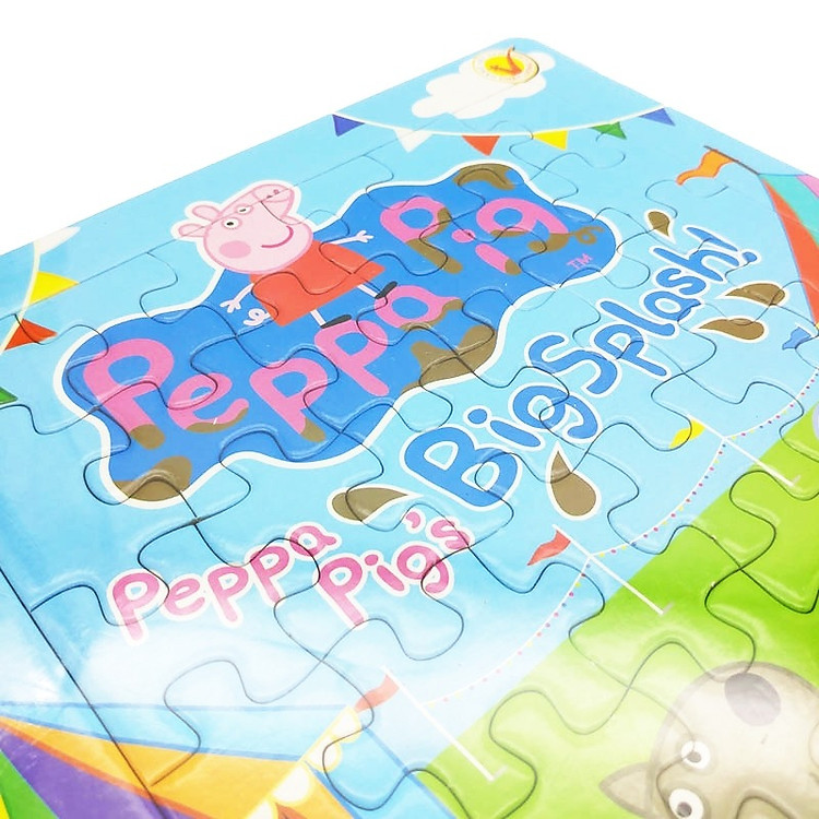 Tranh Xếp Hình Peppa Pig - Big Splash Chính hãng Ưu đãi - Hình ảnh 3