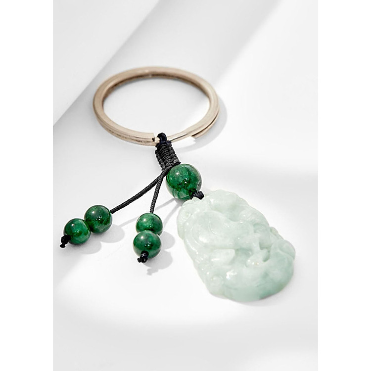 Móc Khóa Con Giáp Đá Cẩm Thạch – Dậu