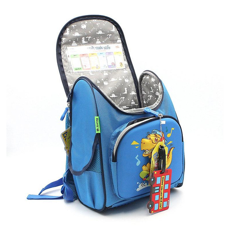 Ba lô CG Genius Box F2-Dinosaur B-12-109 - Xanh Đậm - Ảnh 4