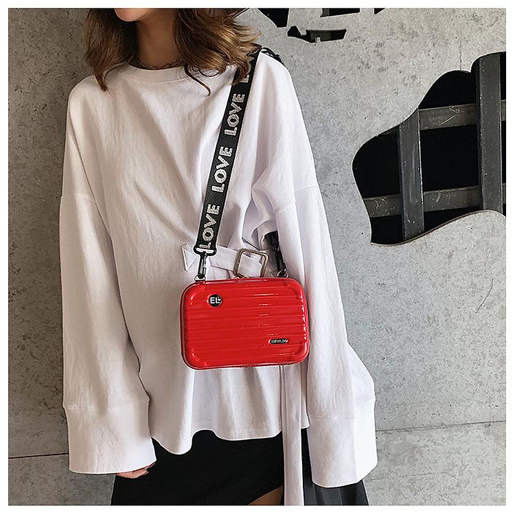 Túi Xách Hình Vali Mini Thời Trang Cho Nữ