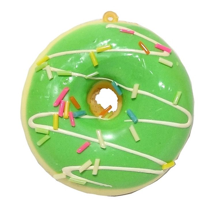 Squishy Các Hình - Mẫu 1 - Bánh Donut Xanh Lá