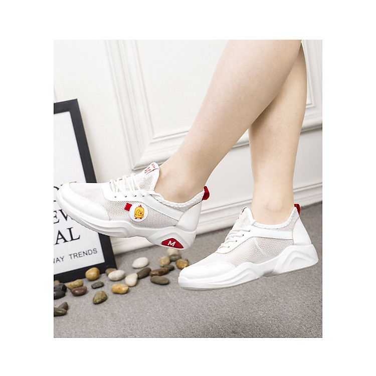 Giày Sneaker Thể Thao Đế Cao Nữ Icon Chicken Dance TikTok 3Fashion - 3178