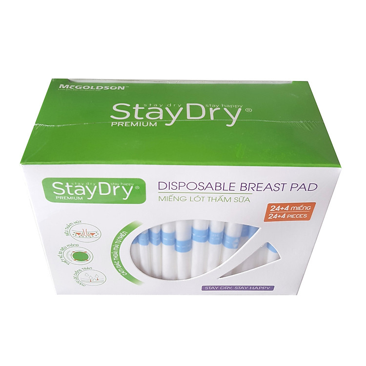 Miếng lót thấm sữa StayDry Premium Đảm bảo Ưu đãi - Hình ảnh 3
