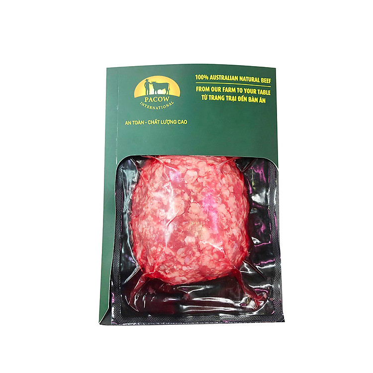 Thịt Bò Úc xay Pacow (gói 250gr) - Mince Beef
