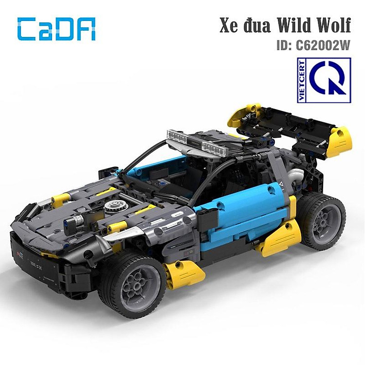 Xe Đua Wild Wolf CADA C62002W 1:12 Chính hãng Giá rẻ - Hình ảnh 3