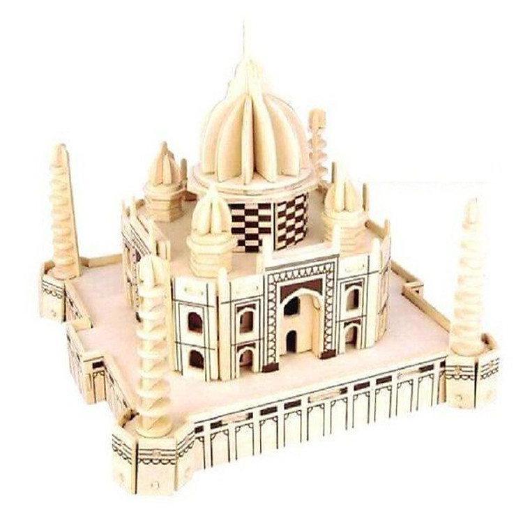 Bộ xếp hình 3D gỗ -Ngôi đền tình yêu Taj Mahal