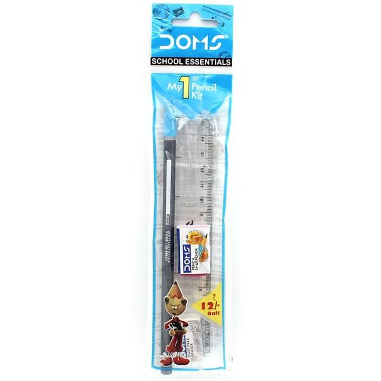 Dụng Cụ Học Sinh DOMS My 1st Pencil Kit 7140 - Ảnh 4