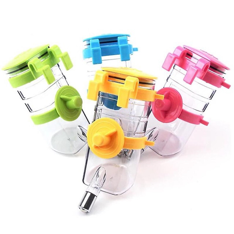 Bình nước cho chó mèo dạng bình bi treo chuồng ( Giao ngẫu nhiên )