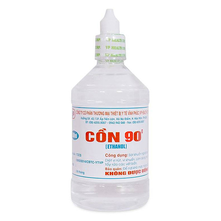 Cồn 90 Độ VP (500ml)