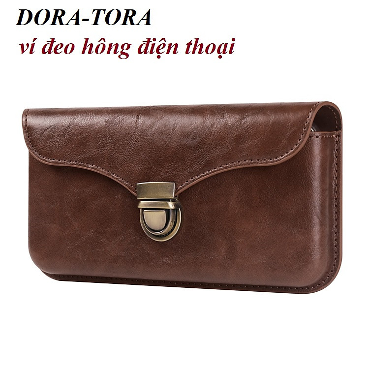 Bao da đựng điện thoại đeo thắt lưng, da Pu cao cấp đựng vừa các máy từ 5.5inch đến 6.5 inch