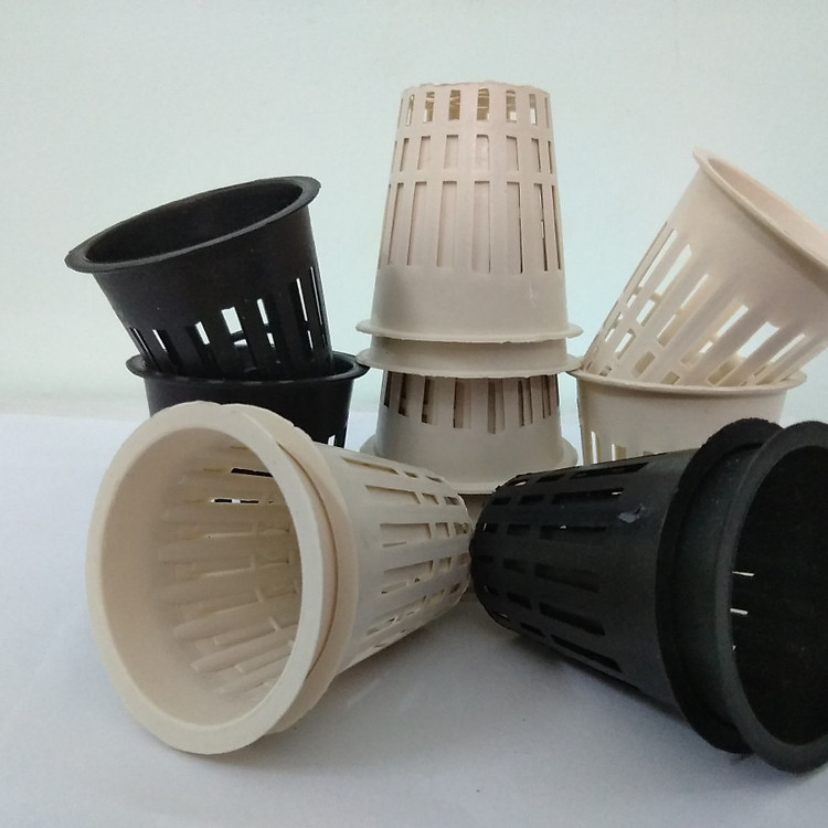 Bộ 100 rọ nhựa trồng rau thủy canh cho ống PVC 65mm x 63mm