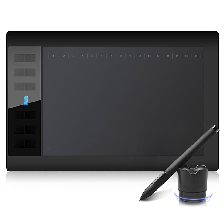 Bảng vẽ điện tử GAOMON 1060PRO, 10x6 inch kết nối máy tính, độ phân giải 5080 lpi (hàng nhập khẩu cao cấp)