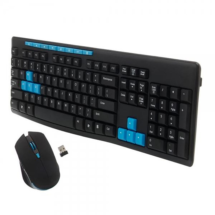 Bộ bàn phím và chuột không dây HK3800