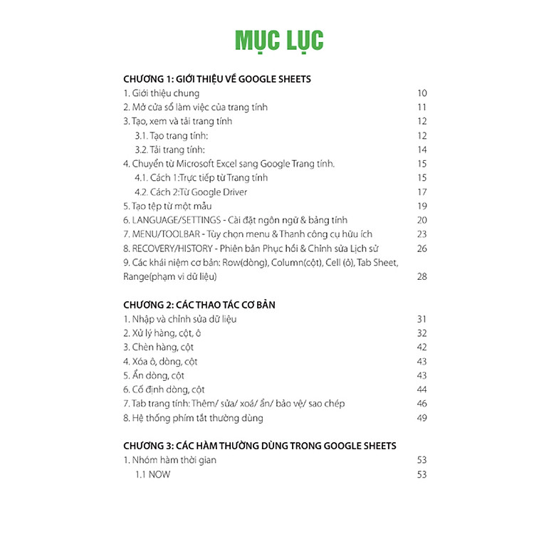 Word - Excel - Powerpoint - Google Sheets Unica từ cơ bản đến nâng cao kèm video bài giảng - Ảnh 7