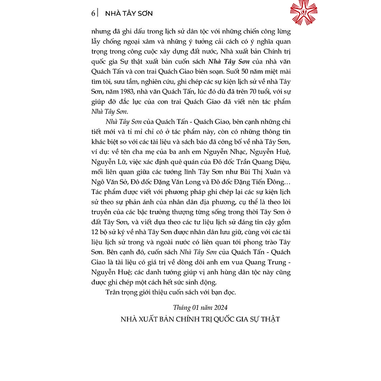 Nhà Tây Sơn (bản in 2024) - Ảnh 4