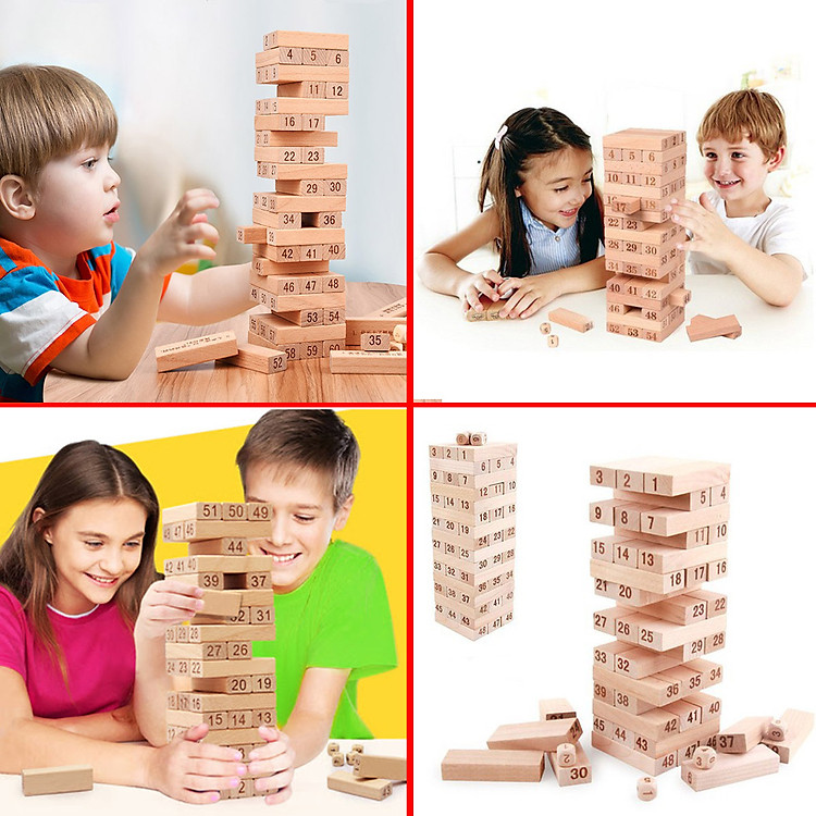 Đồ Chơi Rút Gỗ Cao Cấp Cho Bé Chính hãng Giá rẻ - Hình ảnh 5