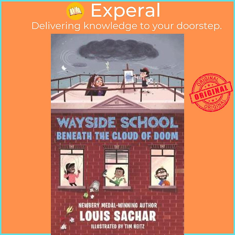 Sách - Wayside School Beneath the Cloud of Doom by Louis Sachar Tim Heitz (US edition, paperback)
