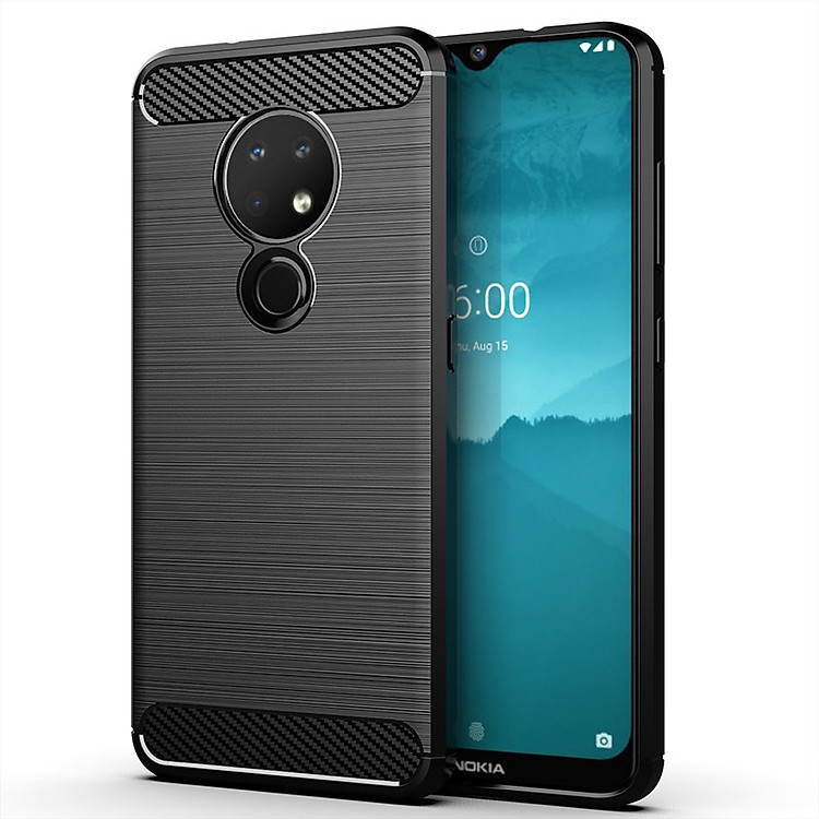 Ốp Lưng Chống Sốc Vân Cabon Dành Cho Điện Thoại Nokia 6.2