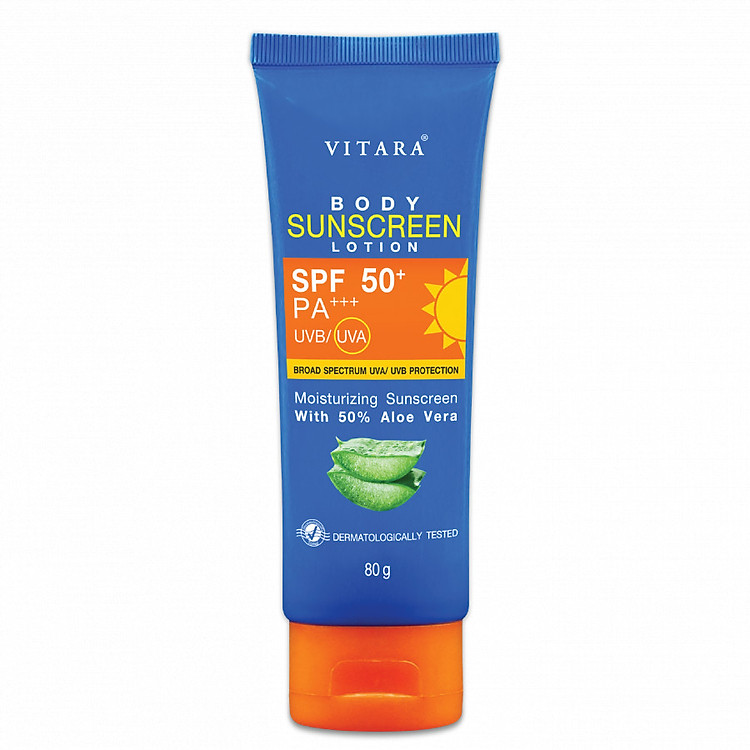 Kem Chống Nắng Kết Hợp Dưỡng Thể 2 trong 1 ( Vitara Body Sunscreen Lotion SPF 50+PA+++) 80ml