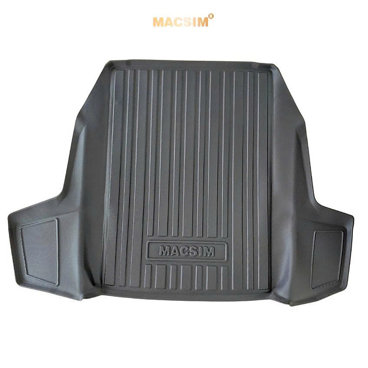 Thảm lót cốp xe ô tô (qd) BMW 5 series 2024-2025 nhãn hiệu Macsim chất liệu TPV cao cấp màu đen