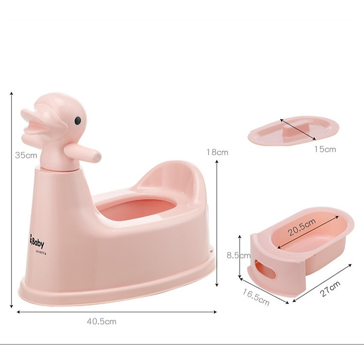 Bô vệ sinh con vịt xanh Hàn Quốc Chính hãng Giá rẻ - Hình ảnh 3